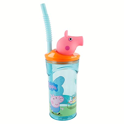 Stor Vaso FIGURITA 3D 360 ML | Peppa Pig Core