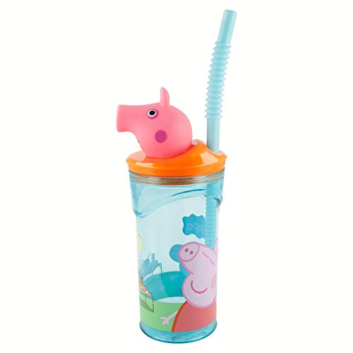 Stor Vaso FIGURITA 3D 360 ML | Peppa Pig Core