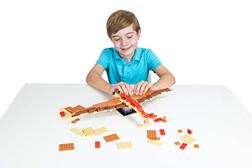 Strictly Briks - Classic Briks - Set de Ladrillos para Construir - 100 % Compatible con Todas Las Grandes Marcas de Ladrillos - Pterodáctilo - 247 Piezas