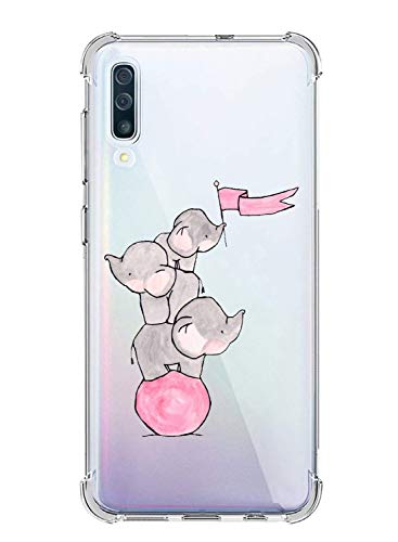 Suhctup Funda Transparent Compatible para Samsung Galaxy Note 10,Carcasa Protectora [Antigolpes] Suave Silicona TPU Bumper Cojín de Aire de Cuatro Esquinas Protector Gel para Galaxy Note 10,A5