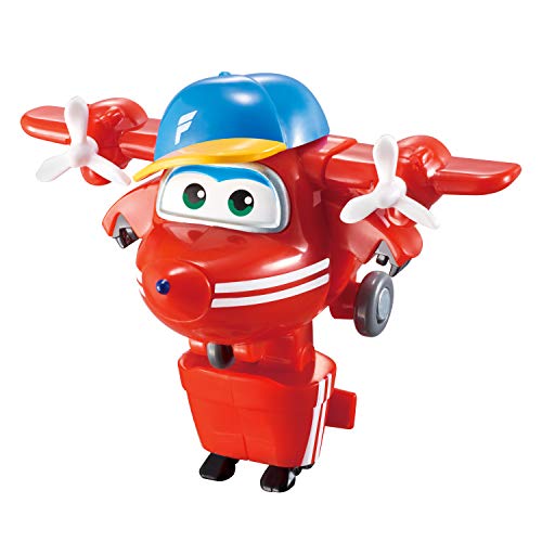 Super Wings Superwings Transform-a-Bots Flip, Color Red (EU720021)