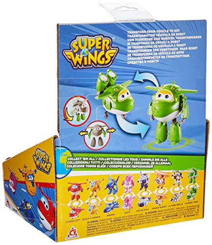 Super Wings - YW710280 Transforming Mira Plane, Verde