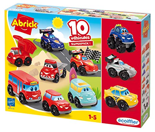 Superpack 10 coches de Abrick (Ecoiffier 32690)