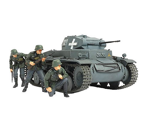 Tamiya 35299 - Maqueta Para Montar, Tanque Alemán Panzerkampfwagen II Ausf. C Escala 1/35