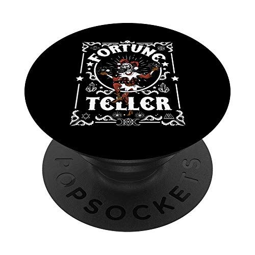 Tarot Card Jester Gypsy Fortune Teller Psychic Gift PopSockets PopGrip: Agarre intercambiable para Teléfonos y Tabletas