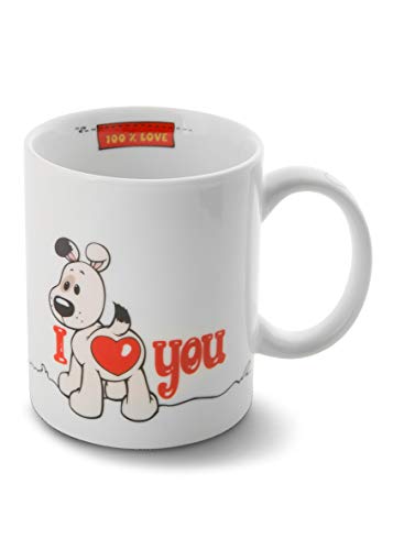 Taza perro Love, porcelana 350ml