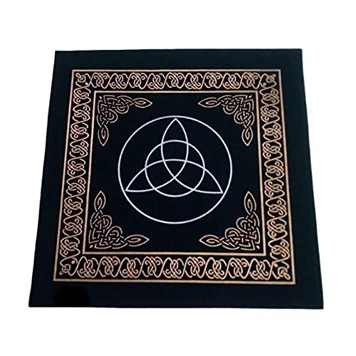 Tela del Tarot De Altar, 50 50 CM Mantel De Cartas De Tarot Mantel De Constelación Mantel De Juego De Tarot Lavable Tapiz, Mantel De Cartas De Adivinación De Tarot De Astrología para Asesores