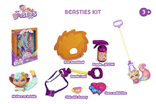 The Bellies From Bellyville Kit, Accesorios para cuidar a los Beasties, Amigos de los Bellies (Famosa 700015794)