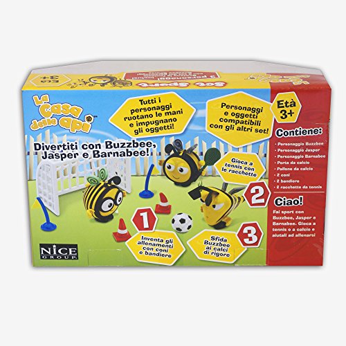 The Hive - Set de Figuras y Accesorios de fútbol, diseño de Abejas
