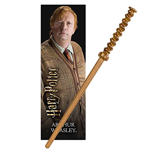 The Noble Collection Arthur Weasley - Varita de PVC de 30 cm con ...