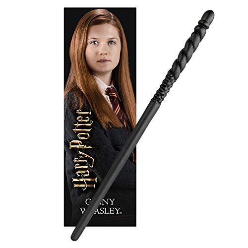 The Noble Collection Ginny Weasley - Varita de PVC de 30 cm con Marcador prismático ...