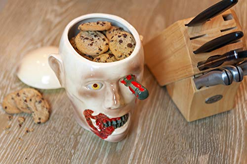 The Walking Dead Ceramic Cookie Jar - Zombie Walker Head Design by Walking Dead