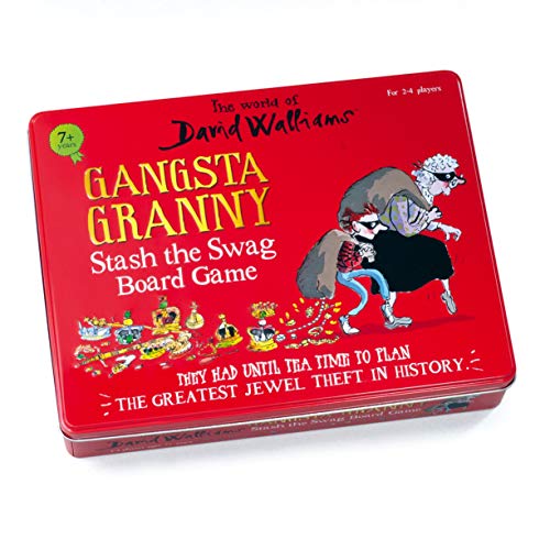 The World of David Walliams 6865 The Gangsta Granny - Juego de mesa, color rojo , color/modelo surtido