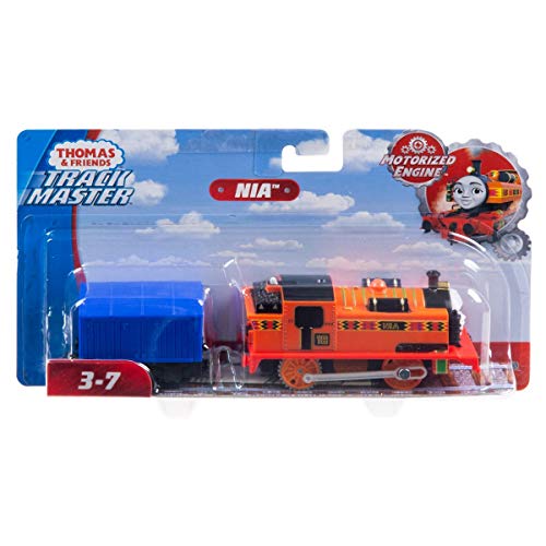 Thomas & Friends FXX47 Thomas and Friends Trackmaster Motorised Nia Toy Train, 3 años de Edad, Multicolor