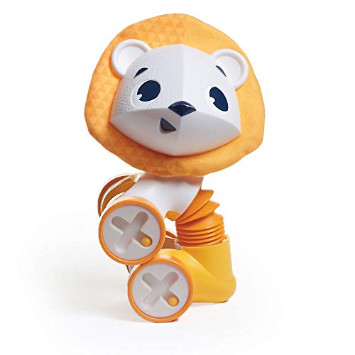 Tiny Love Leonardo el León Juego educativo 1 años, Juguetes para niños y niñas, con cuerpo flexible, color Amarillo