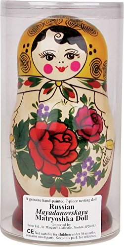 Tobar Russian Matryoshka Nesting Dolls (7 Pieces) Design/Color May Vary.