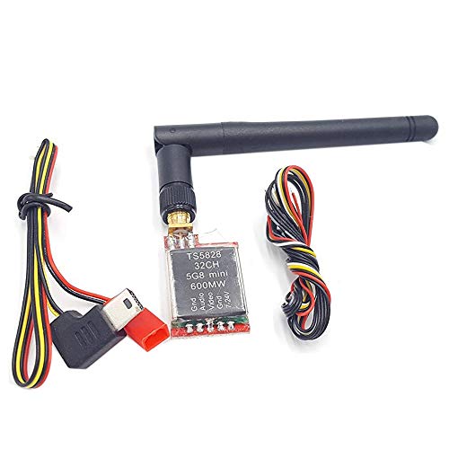 TOOGOO TS5828 5.8G 32CH 7-16V 600Mw Transmisor Inalámbrico de Audio Y Video VTX para QAV250 ZMR250 VX210 Marco de Cuadricóptero de Fibra de Carbono Marciano