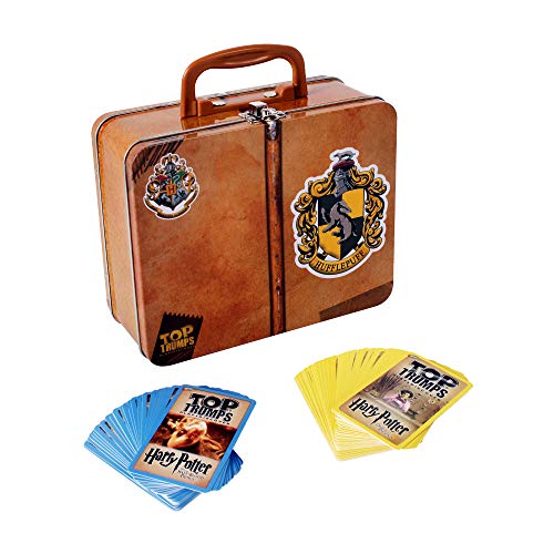 Top Trumps - Winning Moves Juego de Cartas en Italiano Hufflepuff Colector Tin Harry Potter