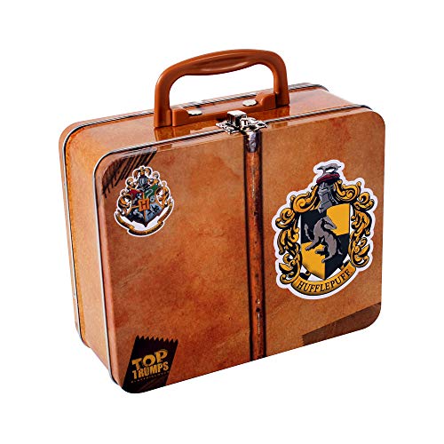 Top Trumps - Winning Moves Juego de Cartas en Italiano Hufflepuff Colector Tin Harry Potter