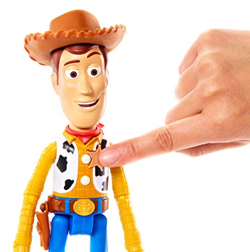 Toy Story- Disney Muñeco Woody Parlanchín, Multicolor (Mattel GPJ28)