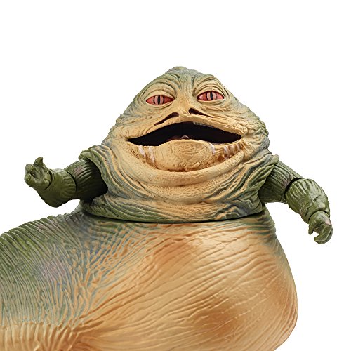 Toy Zany Star Wars Black Jabba The Hutt Deluxe 6 Inch Acción Figura