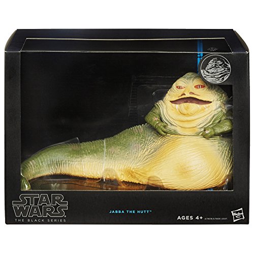 Toy Zany Star Wars Black Jabba The Hutt Deluxe 6 Inch Acción Figura