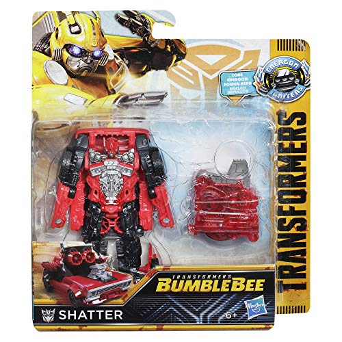 TRANSFORMERS Saga – Robot propulsión Shatter Coche Power Plus Series 11 cm – Juguete transformable 2 en 1