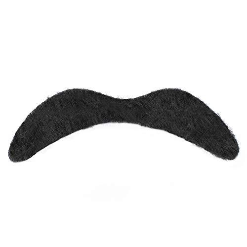 TRIXES Set de 12 Bigotes Autoadhesivos para Disfraz - Bigotes Postizos - Ideal para el Carnaval y Halloween