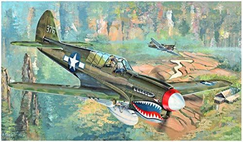 Trumpeter 02212 1/32 P-40N - Maqueta de Kitty Hawk