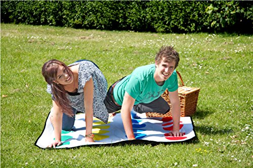 TWISTER - Manta de Picnic, diseño de Juego Twister