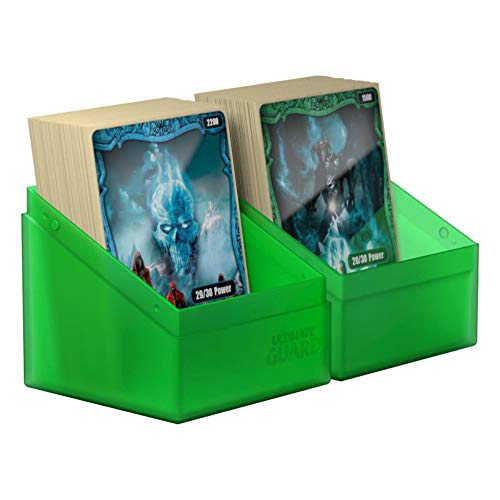 Ultimate Guard ugd010694 – Boulder Deck Case, 100 Plus, tamaño estándar, Verde Esmeralda