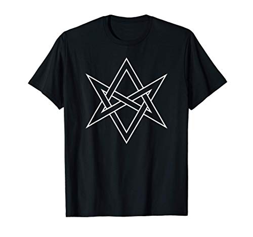 Unicursal hexagrama símbolo mágico misticismo oculto Camiseta