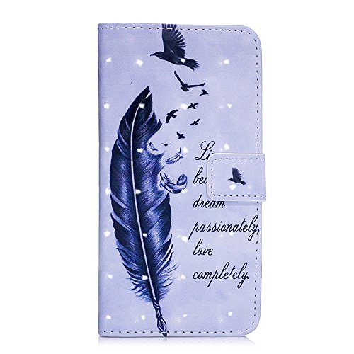 Uposao Compatible con Samsung Galaxy J3 2016 Funda PU Piel Cuero Libro Pochette Billetera Tapa 3D Dibujos Funda Libro Flip Cover Soporte Plegable Ranuras Tarjetas,Cierre Magnético Antigolpes Carcasa