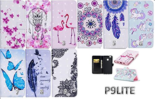 Uposao Compatible con Samsung Galaxy J3 2016 Funda PU Piel Cuero Libro Pochette Billetera Tapa 3D Dibujos Funda Libro Flip Cover Soporte Plegable Ranuras Tarjetas,Cierre Magnético Antigolpes Carcasa