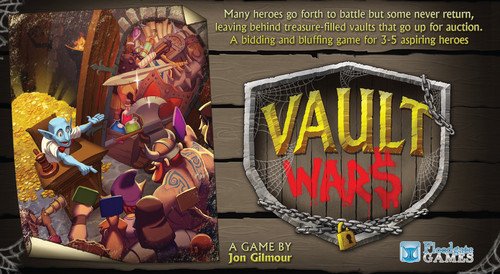 Vault Wars Board Game by Floodgate Games