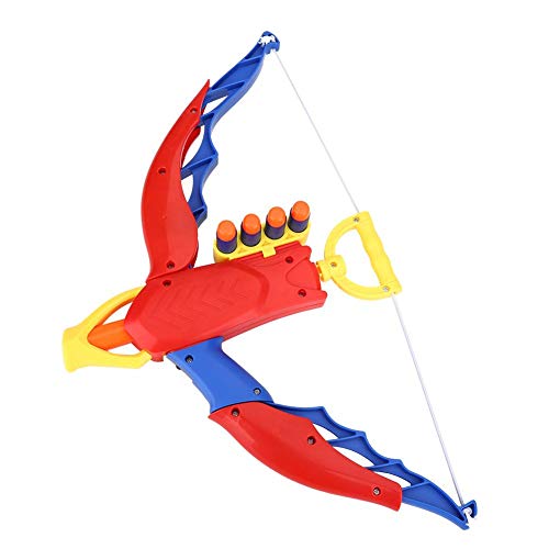 VGEBY Niños Bow Toy EVA Soft Bullets Niños Toy Archery Set Bow and Arrow Set con Score Target Kids Toys