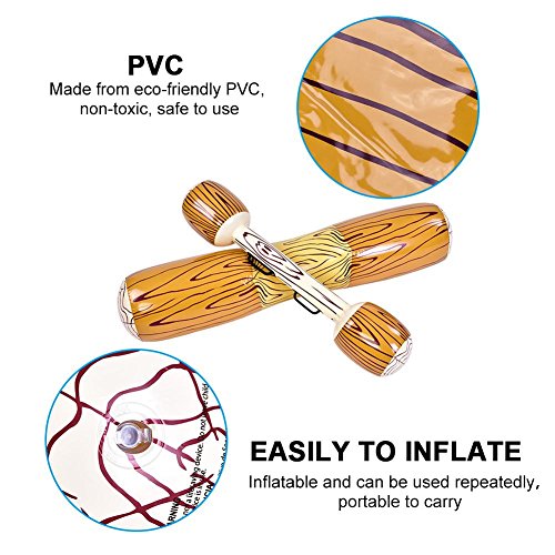 ViaGasaFamido Juego de Juego de Piscina Inflable 4 Piezas / 2 Juegos, 2 Palos de Juego Inflables y 2 Filas Flotantes para Montar Juguetes de Deportes Acuáticos para Niños y Adultos