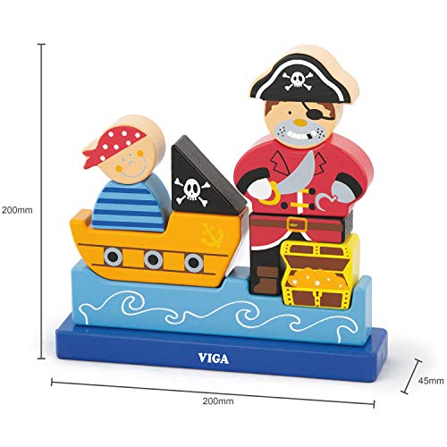 VIGA-50077 VIGA - Puzzle 3D (533), Multicolor (50077)