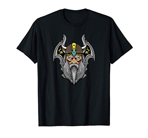 Vikingo Guerrero Nórdico Valhalla Camiseta