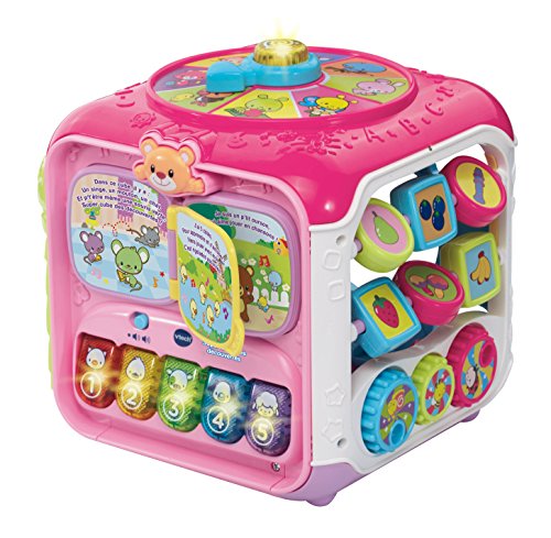 Vtech 183455 – Juguete super cubo de descubrimiento, rosa , color, modelo surtido