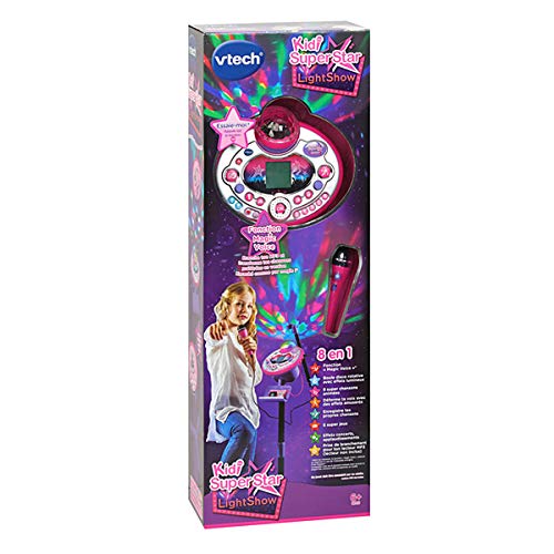 VTech Kidi Superstar Lightshow Chica - Juegos educativos (AA, 279 mm, 143 mm, 800 mm, 2,25 kg)