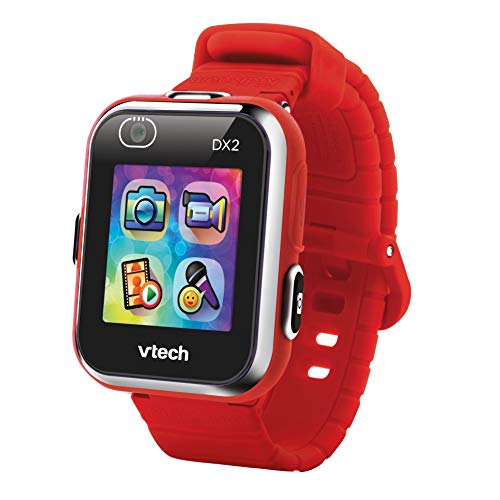 VTech- Kidizoom Smart Watch DX2 para Niños, Color rojo (193827)