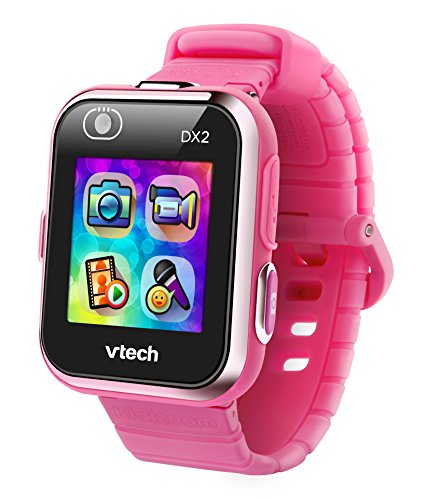 VTech Kidizoom Smart Watch DX2 - Reloj inteligente para niños, color rosa, versión Alemana (80-193854)