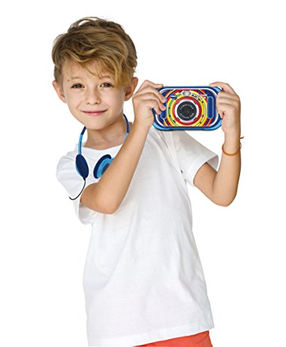 Vtech KidiZoom Touch 5.0 80-163594 - Cámara Infantil (Incluye Bolsa de Transporte), Color Azul