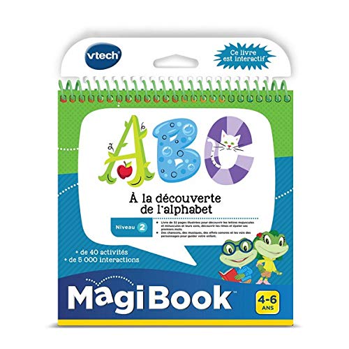 VTech Livre ABC a la Decouverte de L'alphabet - Juegos educativos (194 mm, 107 mm, 205 mm, 210 g)