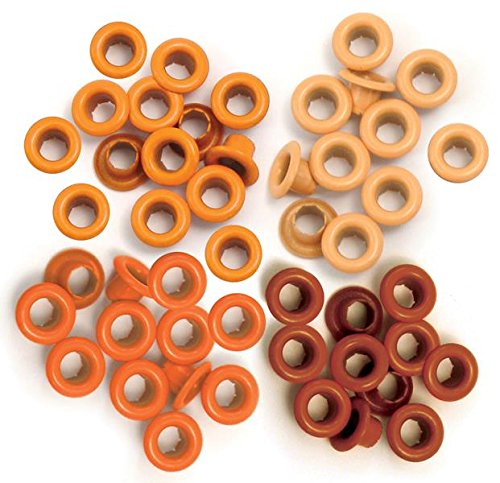 We R Memory Keepers Eyelets Naranja