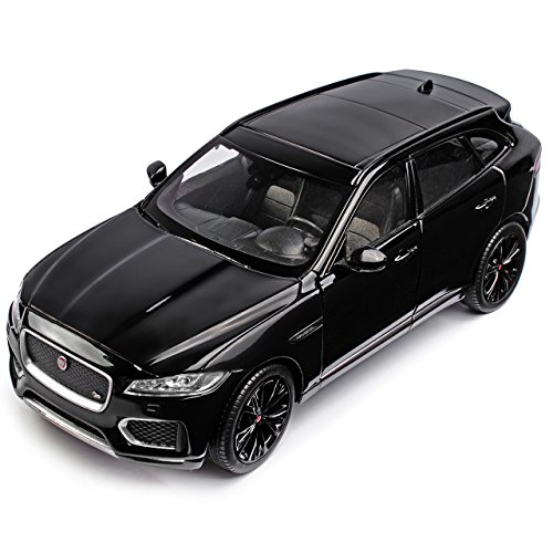 Welly Jaguar F-Pace X761 SUV Negro a partir de 2016 1/24 Modelo Coche