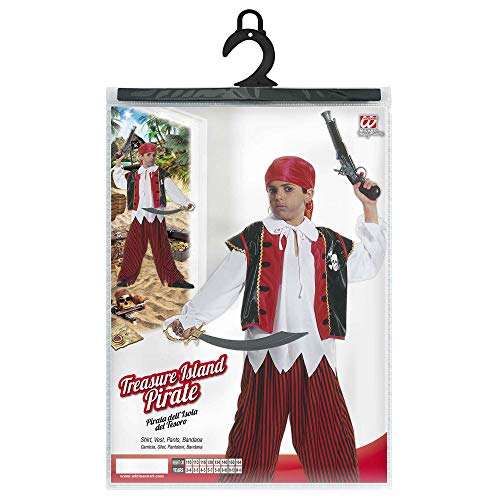 WIDMANN Treasure Island Pirate - Kids Costume 5-7 years (disfraz)