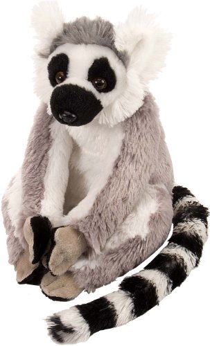 Wild Republic- CK Mini lémur de Cola anillada de Peluche, 20 cm (10880)