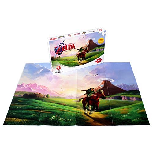 Winning Moves-29506 Puzle, Color The Legend Zelda Ocarina of Time 1000pc (29506)